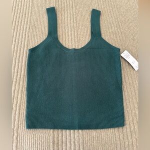 Abercrombie & Fitch Knitted Cropped Tank